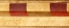 Invers� dor� et rouge pompei patin� 77X36 mm